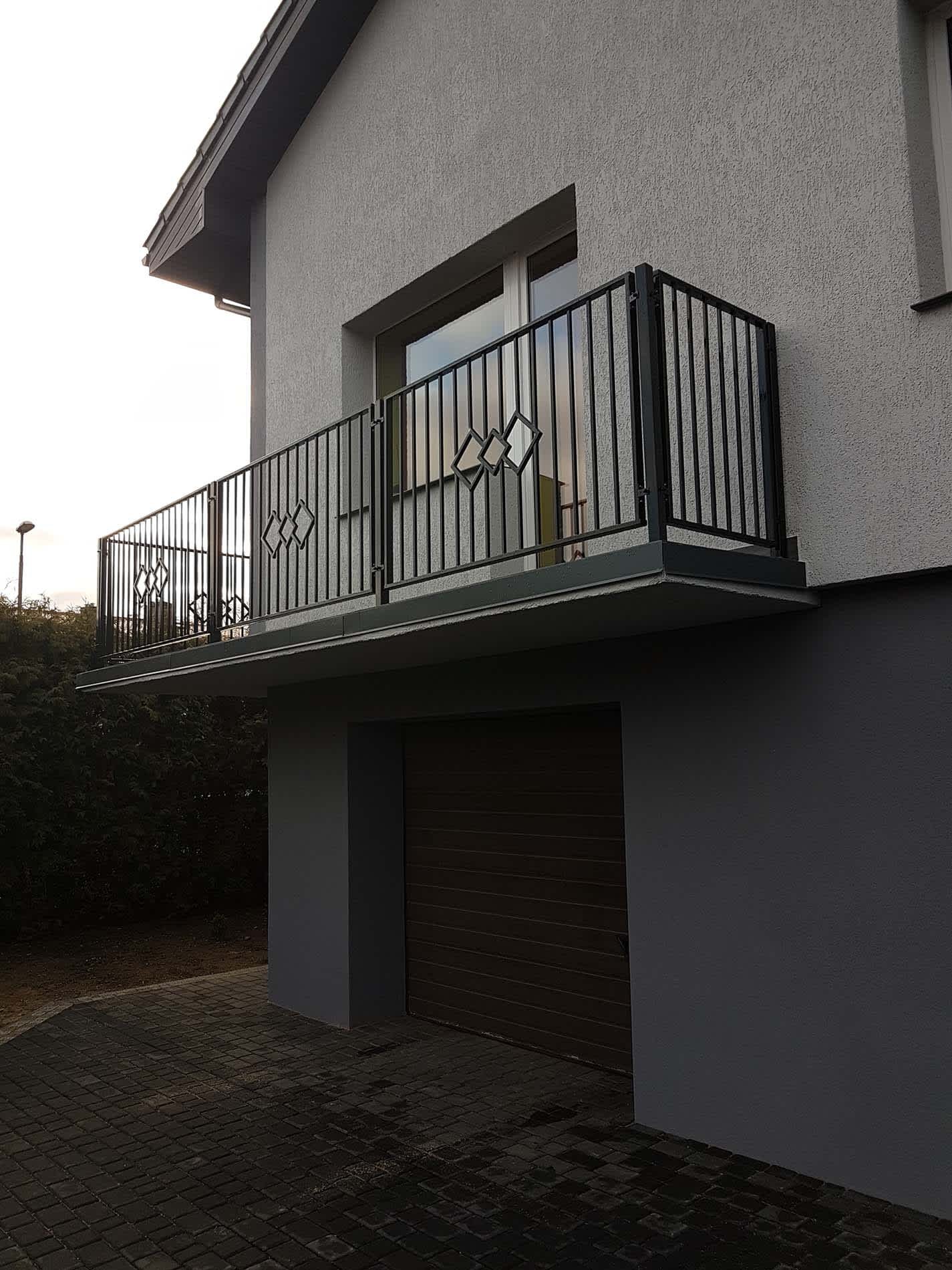 Balustrady balkonów – Piła